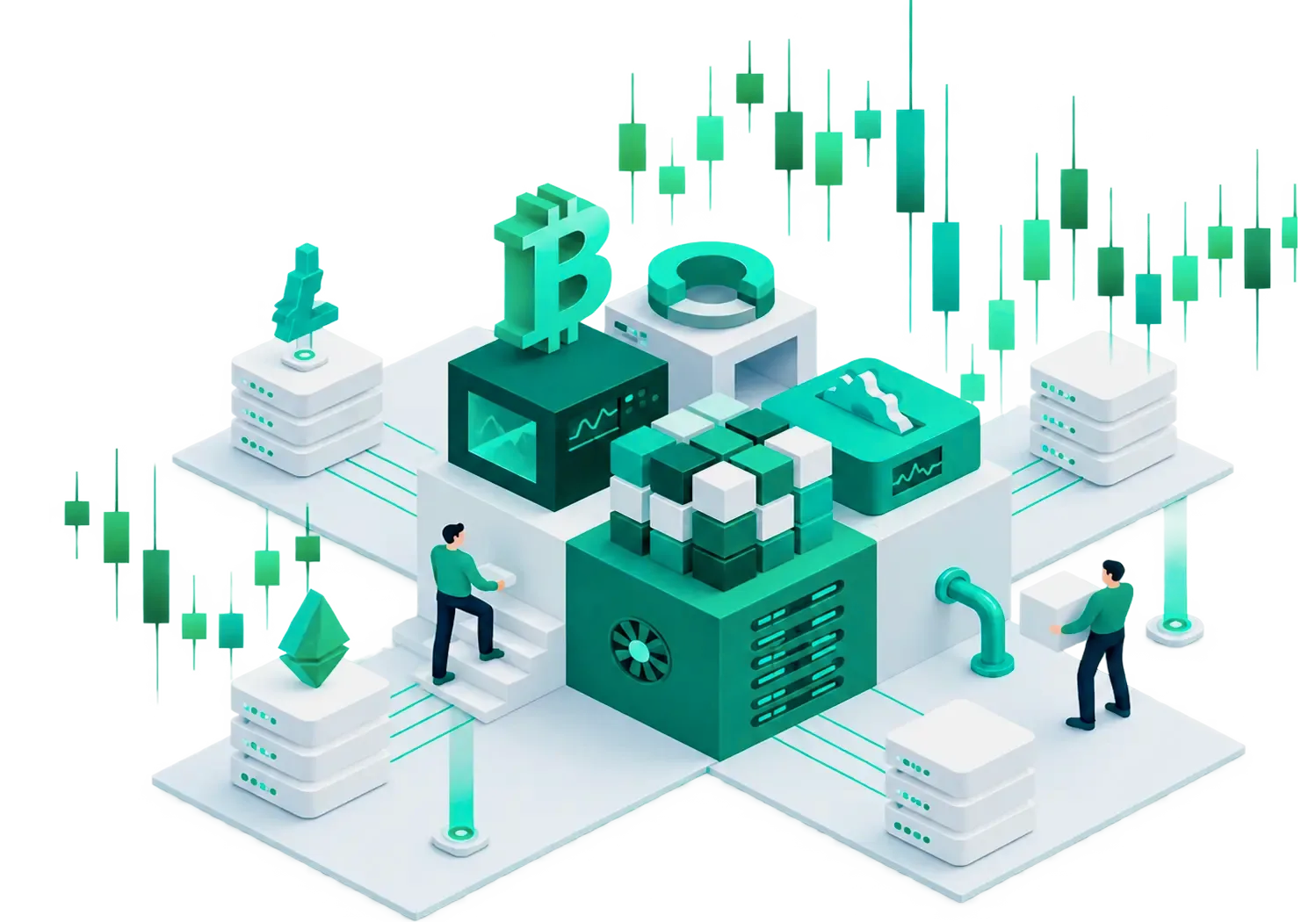 Sklerkagren BTC automatización financiera
